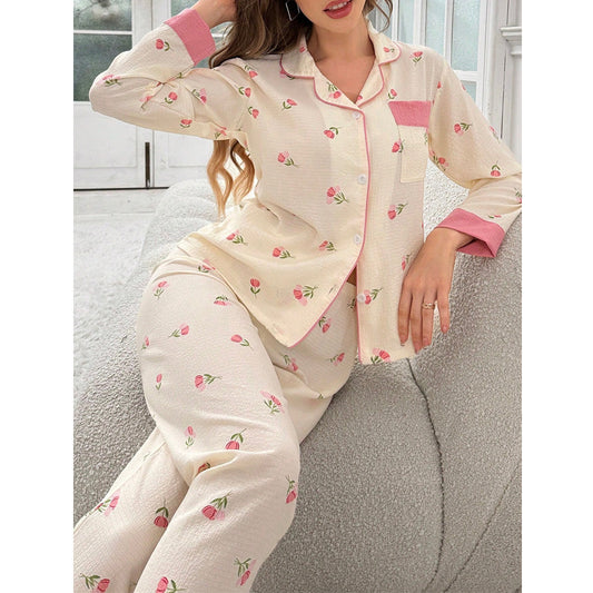Moonlight Corset Pajama Set – Chantilly Dream Sleepwear